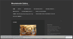 Desktop Screenshot of mountainside-gallery.com